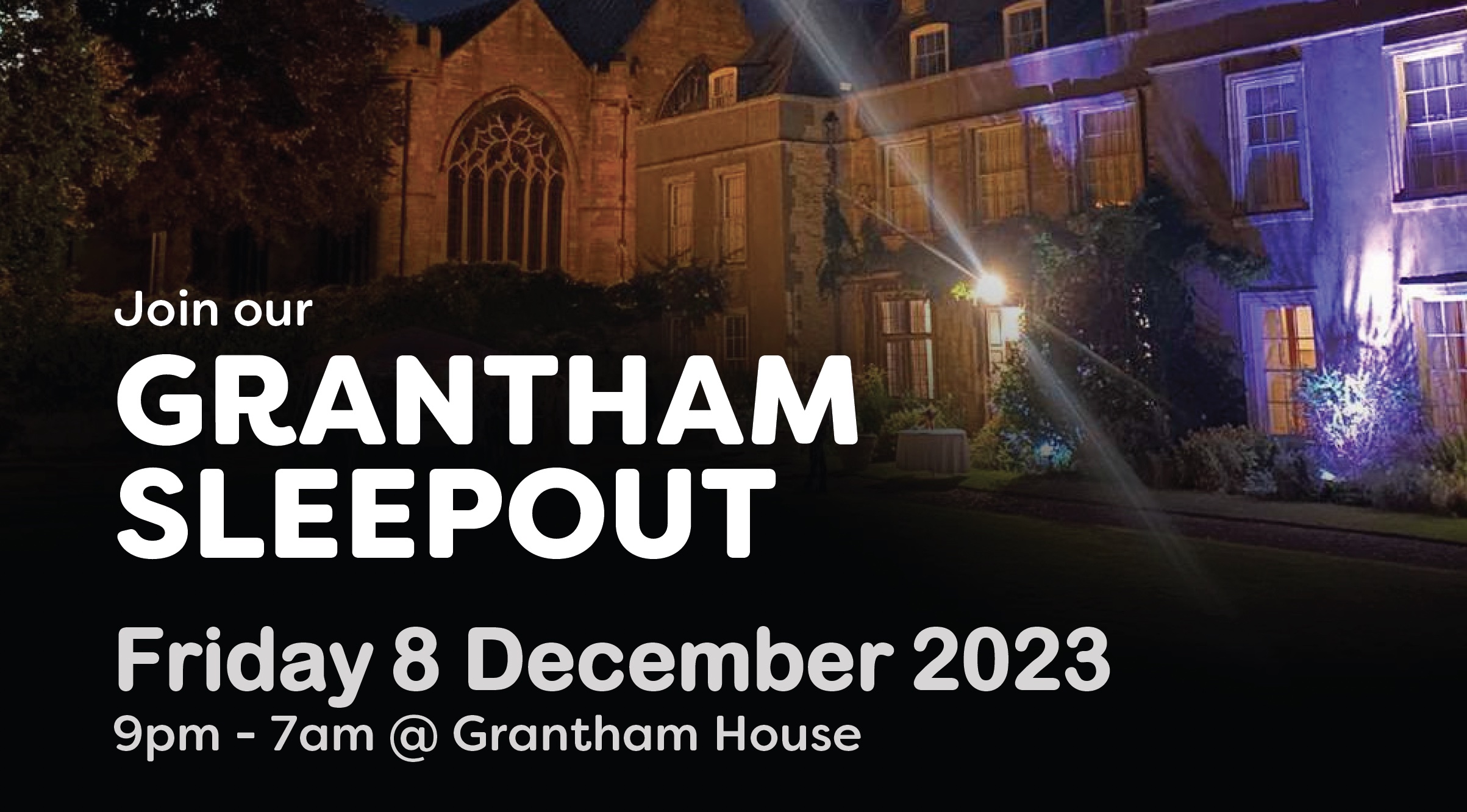 Grantham Sleep Out 2023 Grantham Ark
